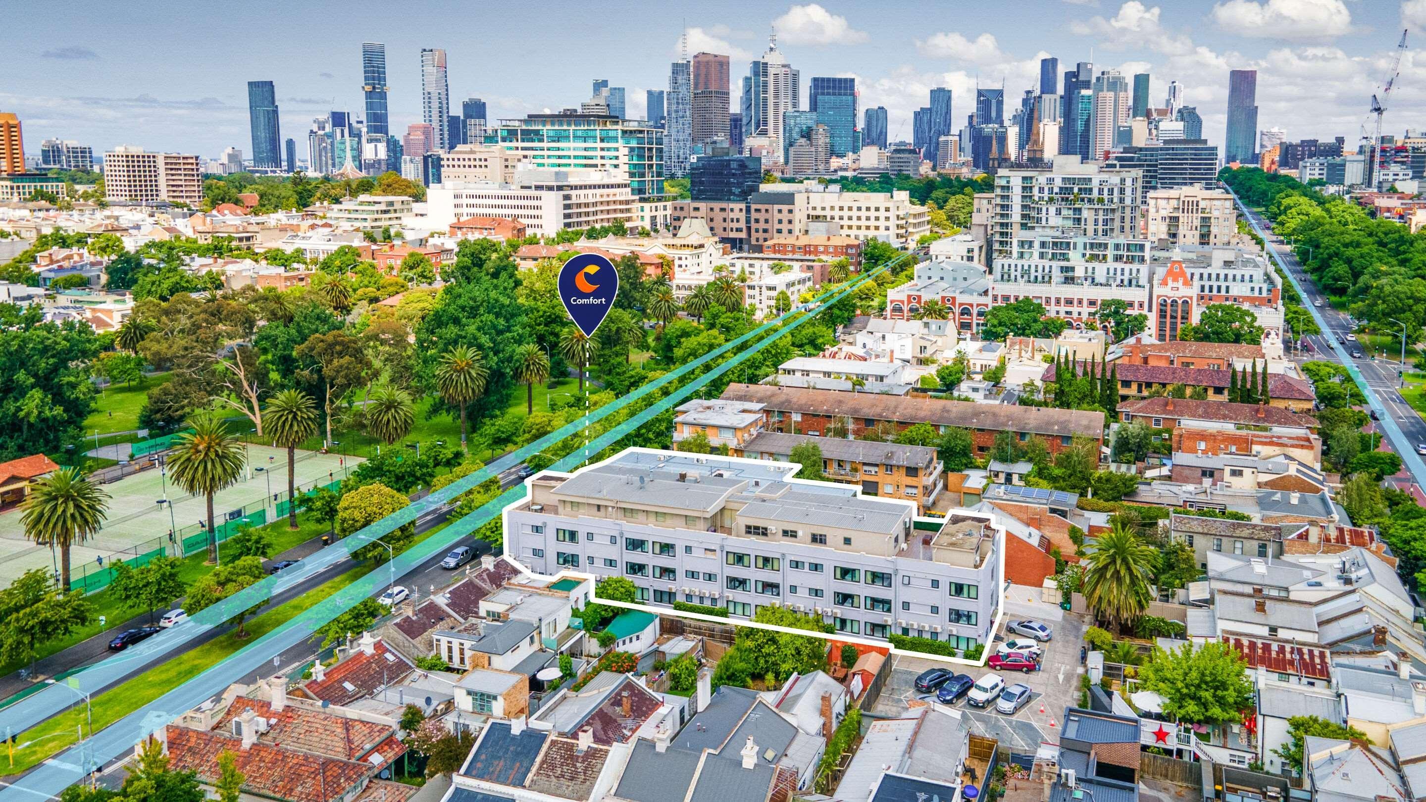 Comfort Hotel East Melbourne Exterior photo